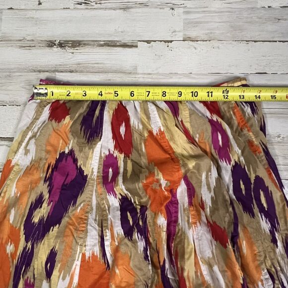 Ruby Rd. Women's Size 12 Blazer And Skirt Suit 2 Piece Set Multi-Color Boho - Picture 13 of 15